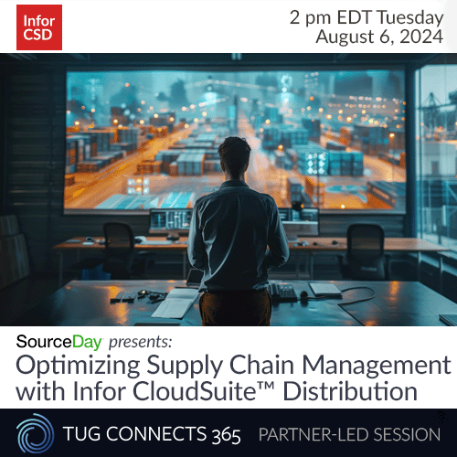 SourceDay presents: Optimizing Supply Chain Management with Infor CloudSuite™ Distribution