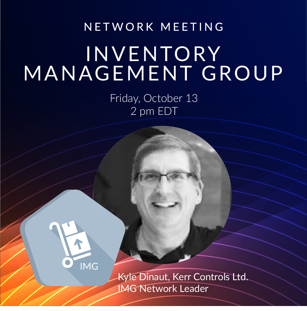 Inventory Management Group Network Meeting