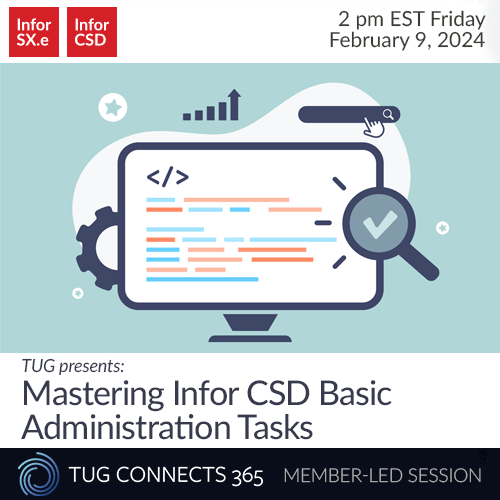 Mastering Infor CSD Basic Administration Tasks