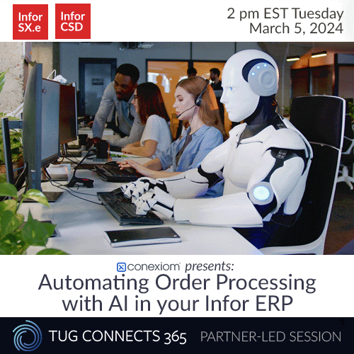 Conexiom presents: Automating Order Processing with AI in your Infor ERP