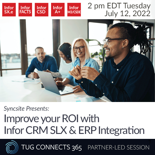 Improve Your ROI with Infor CRM SLX and ERP Integration