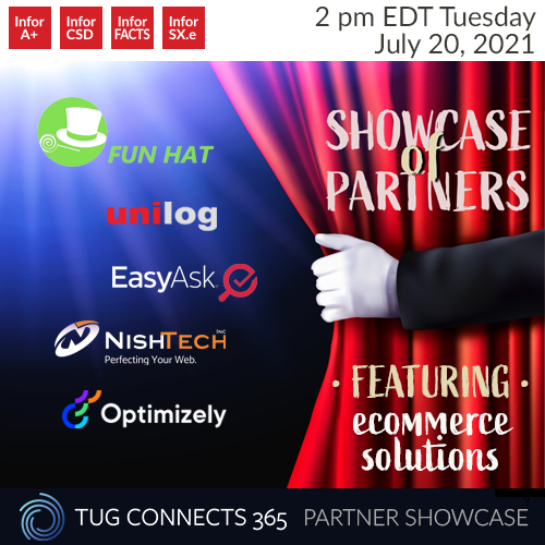 TUG Connects 365 Partner Showcase eCommerce Solutions