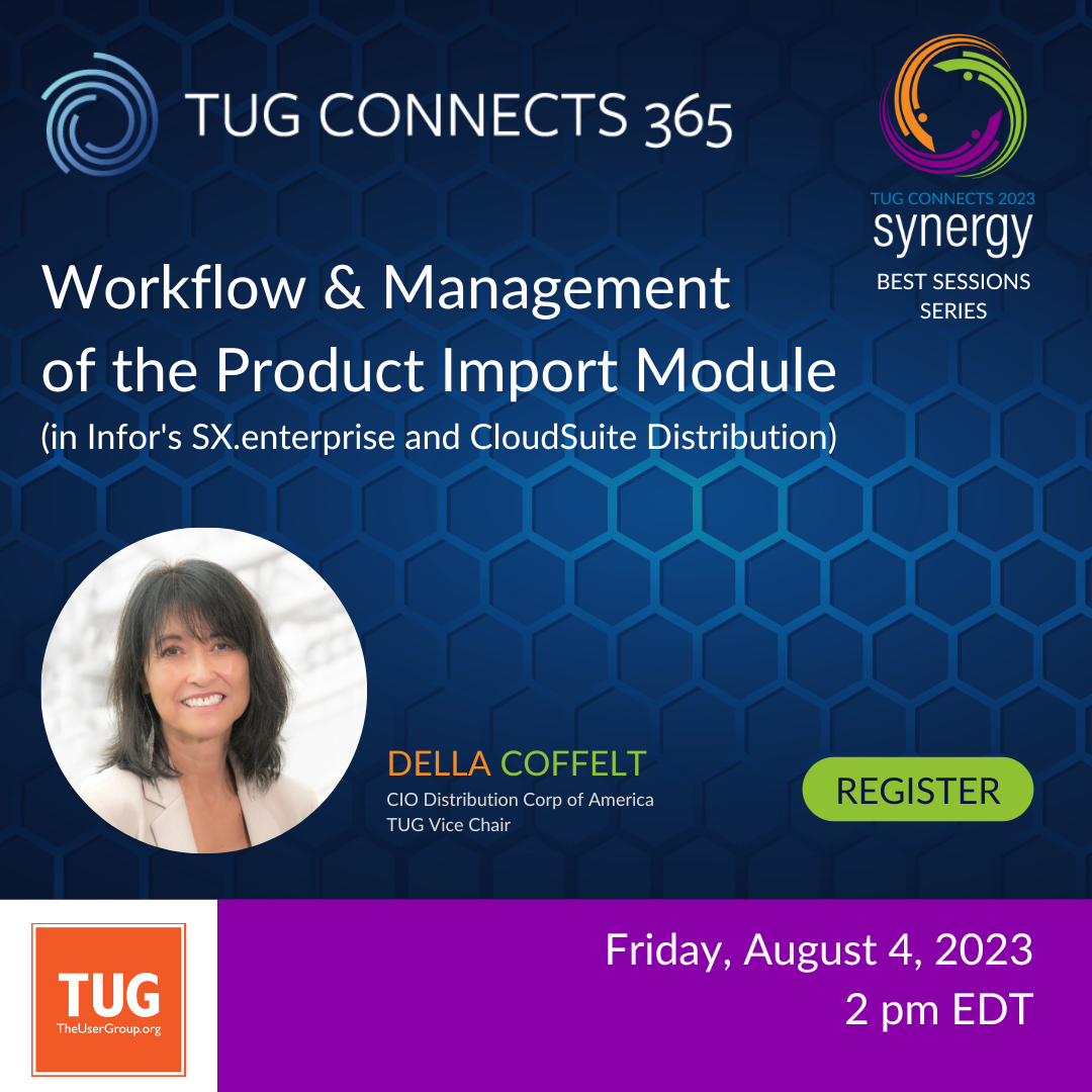 The first in our Best of TUG CONNECTS 2023 series