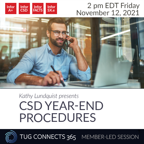 CSD Year End Procedures