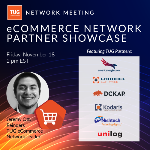 The eCommerce Network meeting presents a Showcase of eCommerce Partners