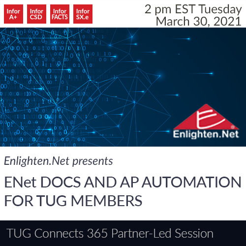 Enlighten.net: eNet Docs and AP Automation for TUG Members