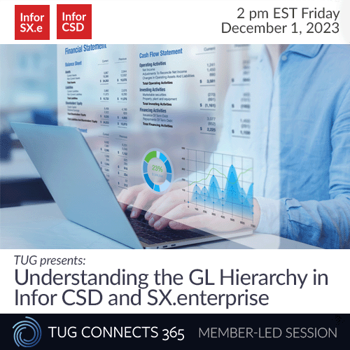 Understanding the GL Hierarchy in Infor CSD and SX.enterprise