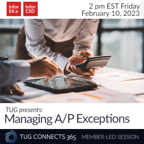 Are you struggling to manage A/P Exceptions in Infor CSD?