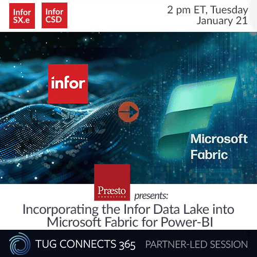 Incorporating the Infor Data Lake into Microsoft Fabric for Power-BI