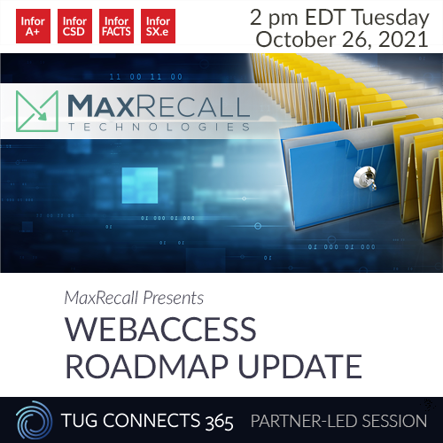 MaxRecall presents: WebAccess Roadmap Update