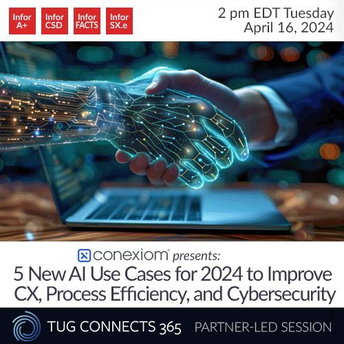 Conexiom presents: 5 New AI Use Cases for 2024 to Improve CX, Process Efficiency, and Cybersecurity