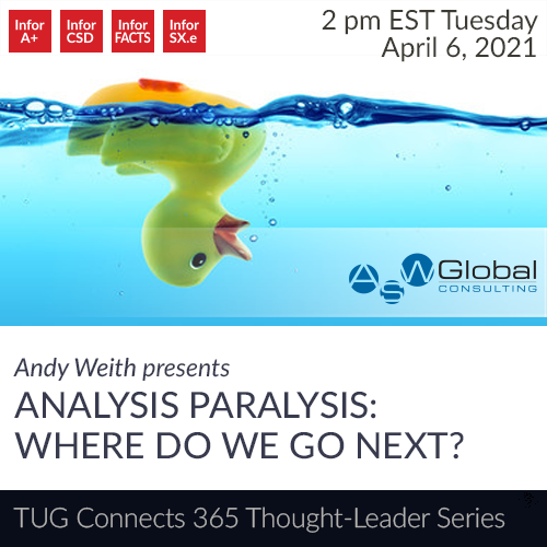 ASWGC presents: Analysis Paralysis - Where Do We Go Next?