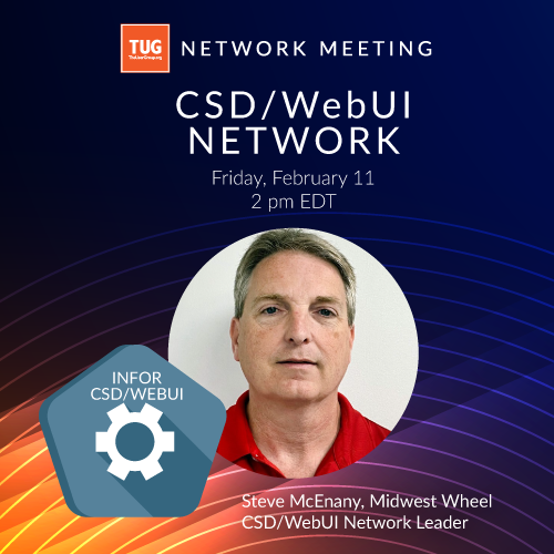 CSD/WebUI Network Meeting