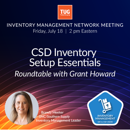 IMG Network presents: CSD Inventory Setup Essentials