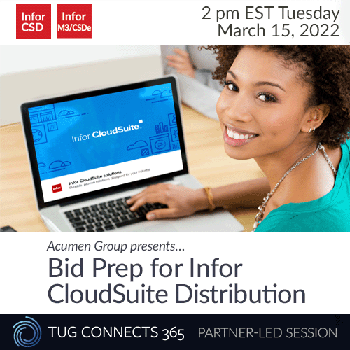 Bid Prep for CloudSuite Distribution