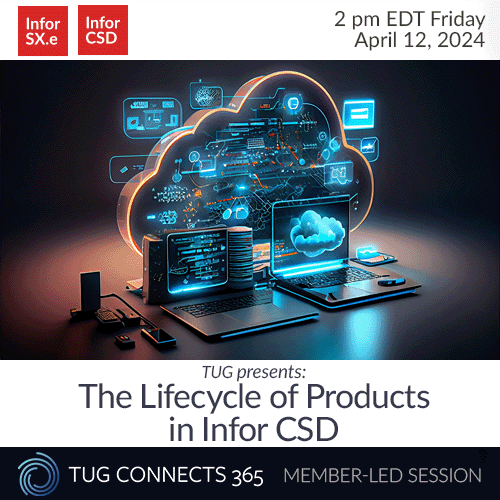 The Lifecycle of Infor CSD Products