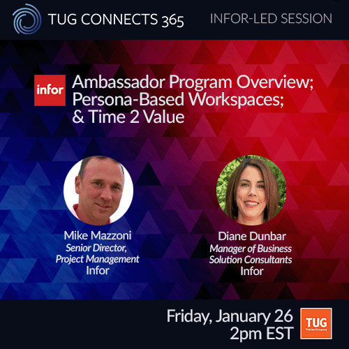 Ambassador Program Overview / Persona-Based Workspaces / Time 2 Value