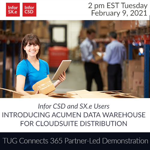 Introducing Acumen Data Warehouse for CloudSuite Distribution