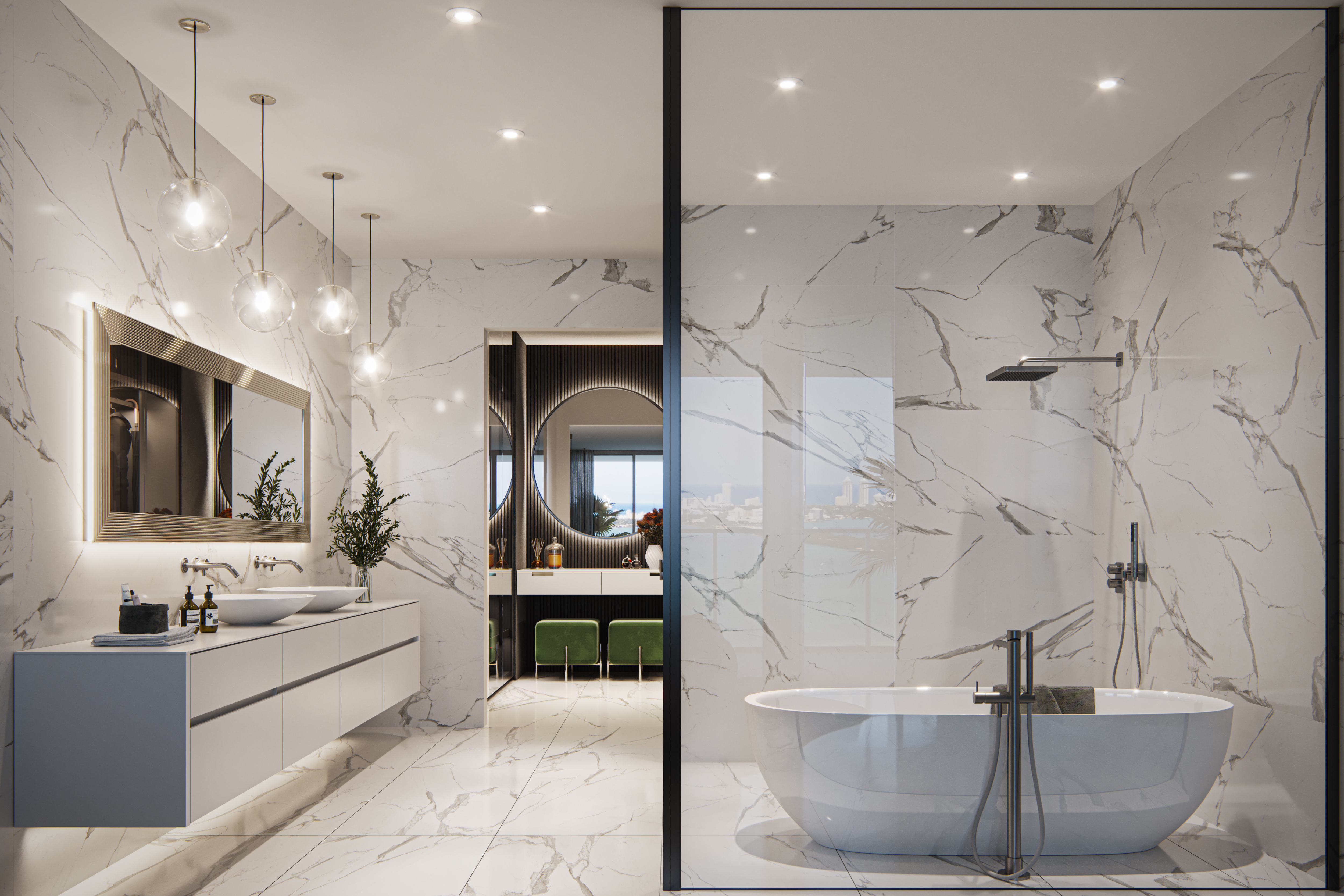 Real estate property located at Aria Reserve, PH 5702, Miami, FL