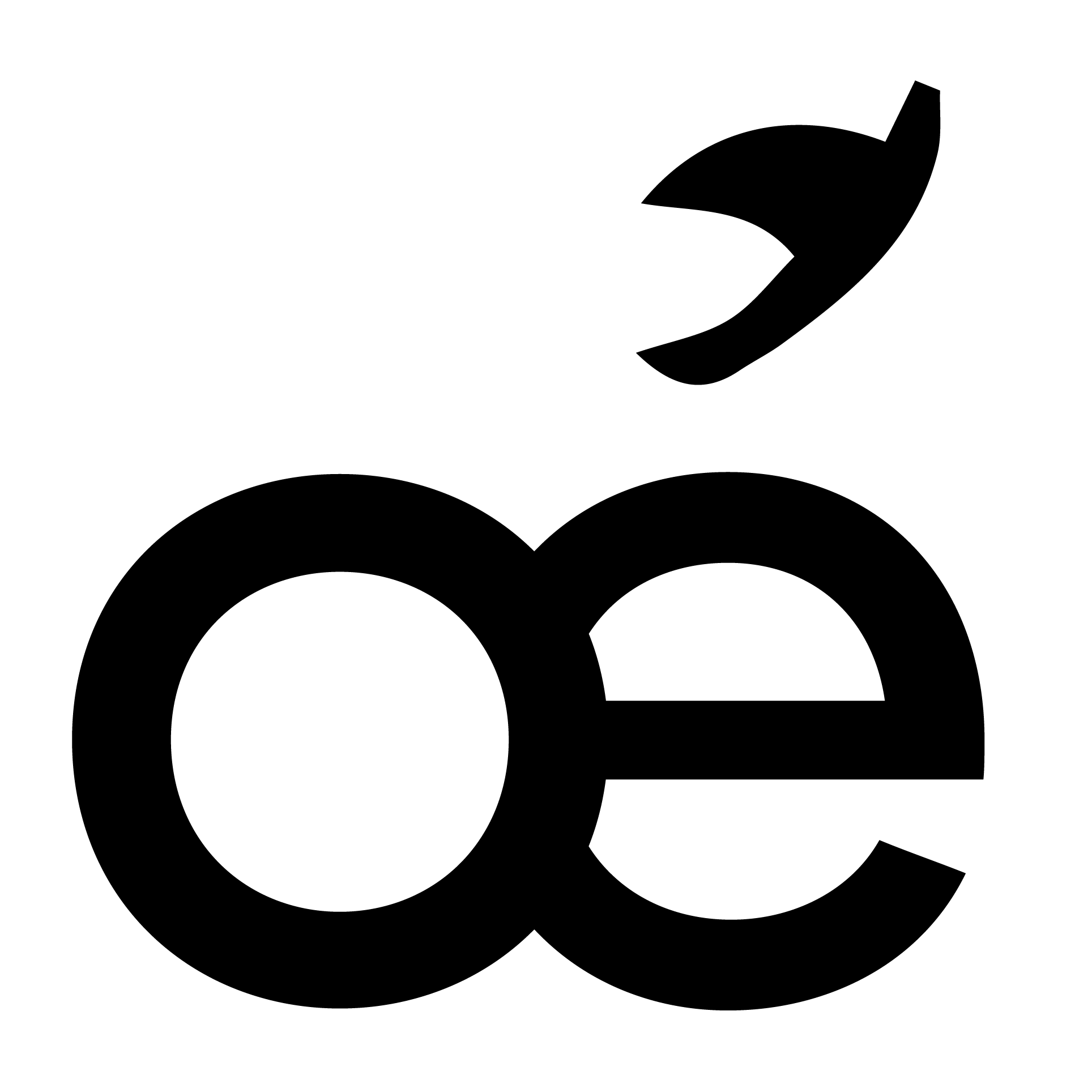 Logo OE (PINOT BLEU / LE BIEN PAR LE BON / RE)
