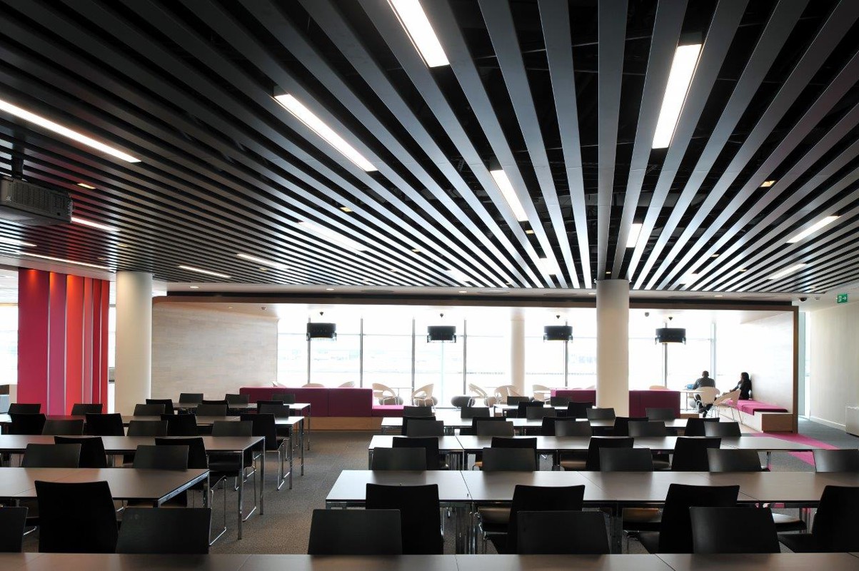 Linear Ceiling System installed view