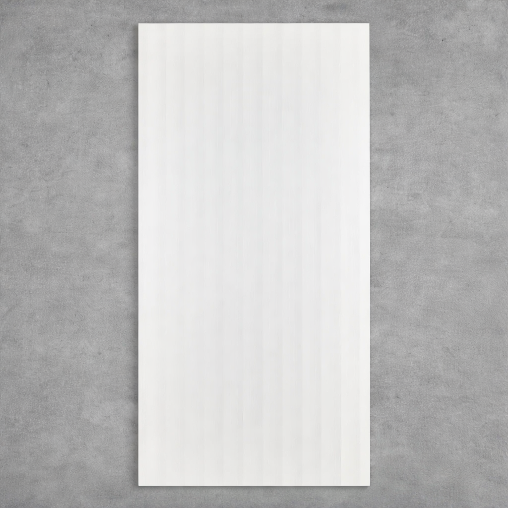 White Fluted Panel product surface