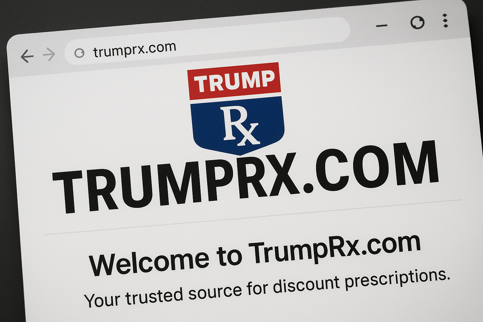 trumprx.com website