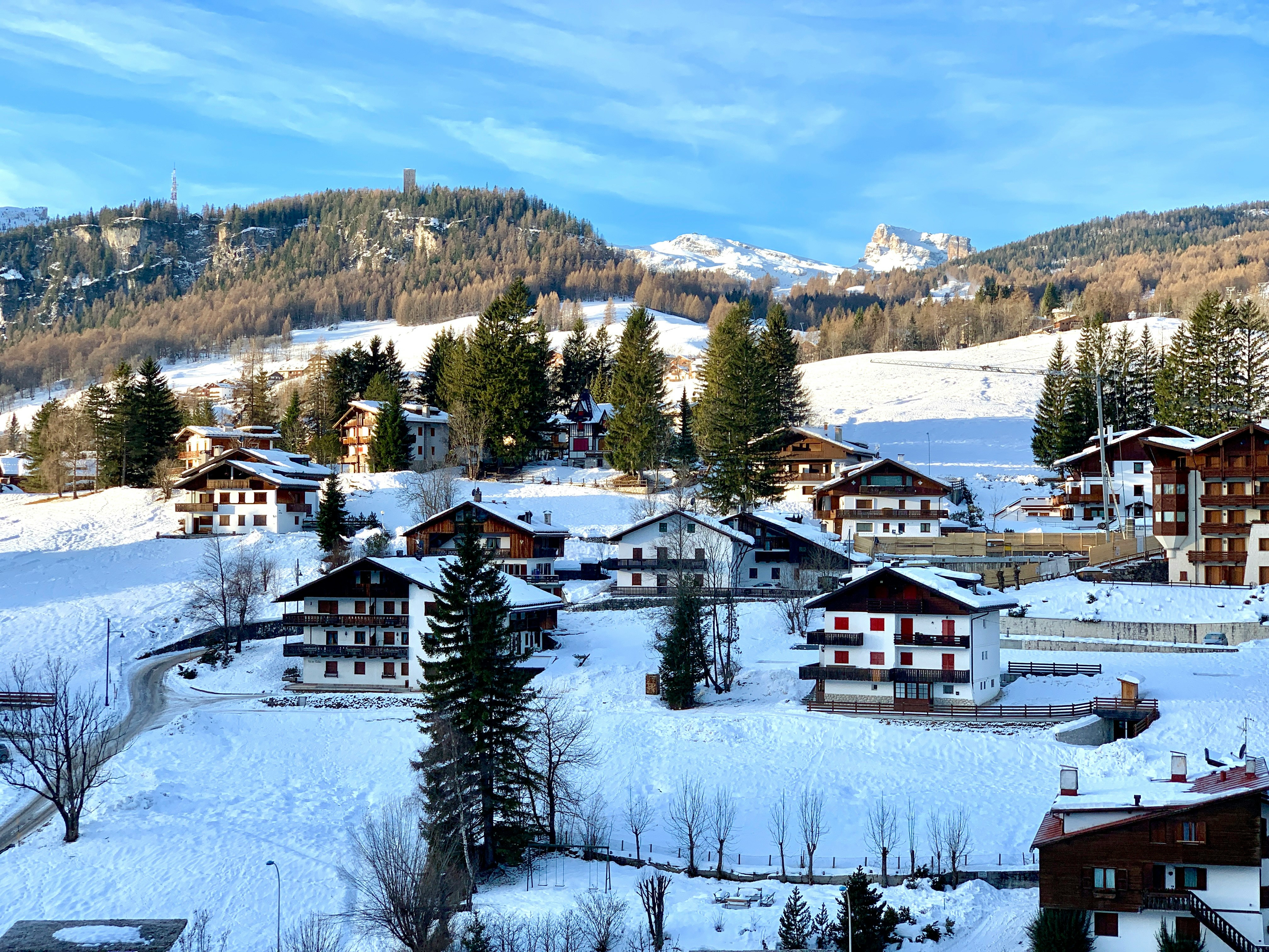 Cortina d'Ampezzo - Luxury ski hotel gallery image 5 showing alpine architecture, interior design, or mountain views