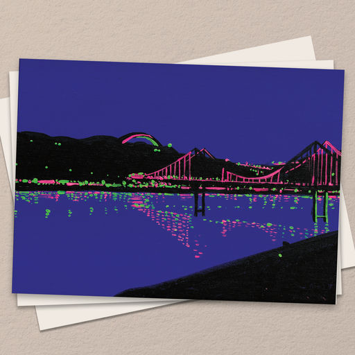 Нічний міст на Труханів