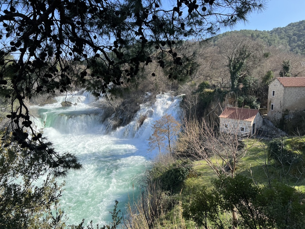 Le parc national de Krka et les points forts de Trogir