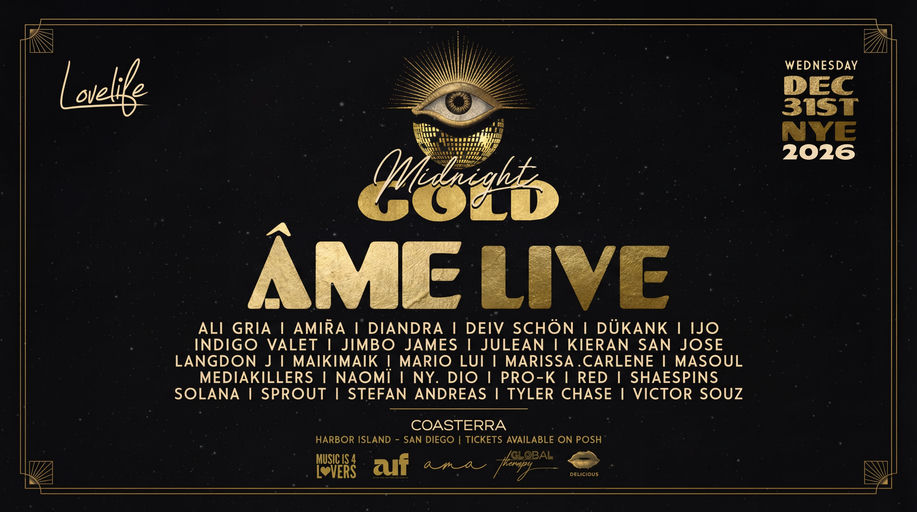 Flyer for Lovelife NYE 2026