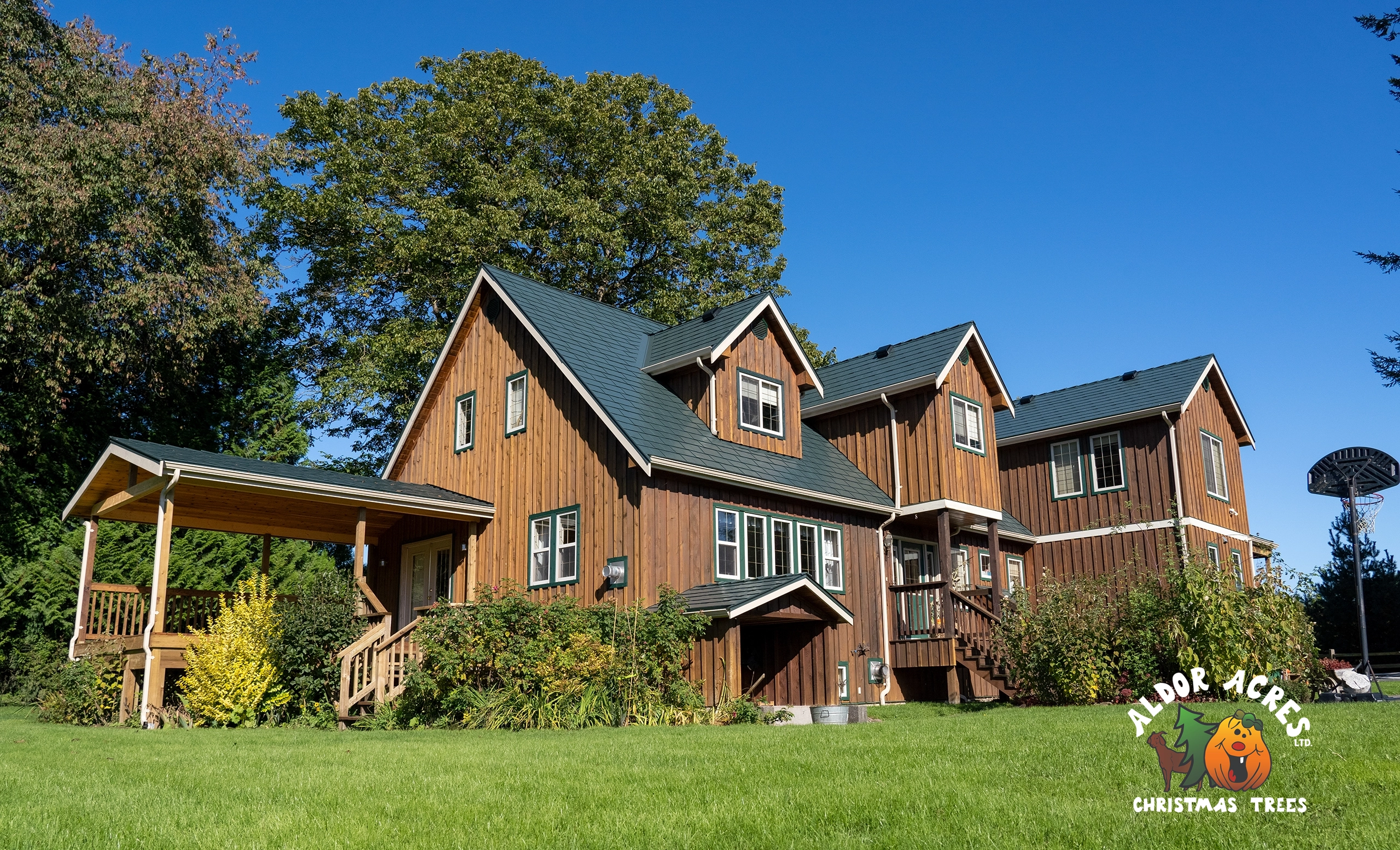 Interlock® Aluminum Slate Metal Roofing in Hunter Green – Langley, BC