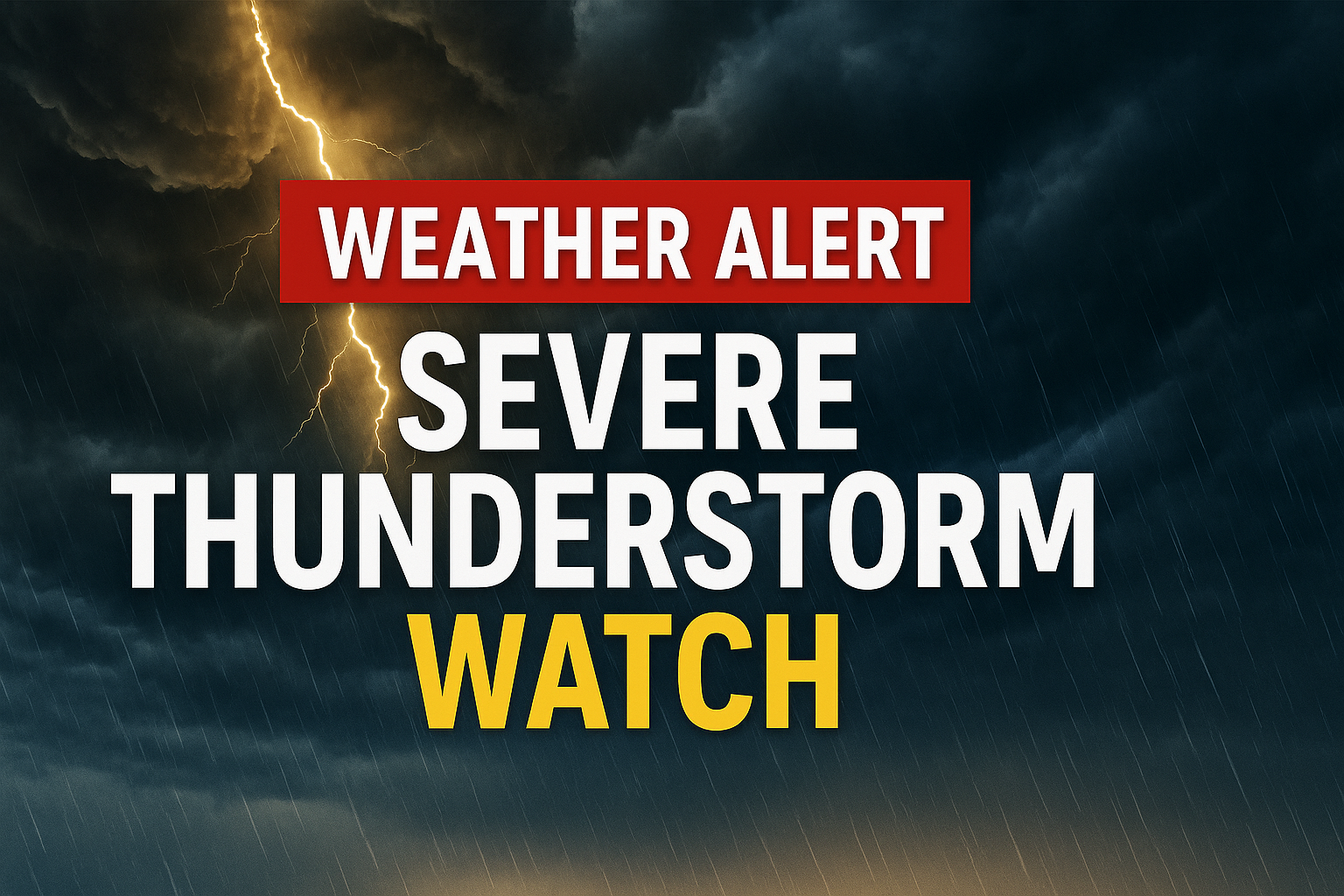 severe thunderstorm watch