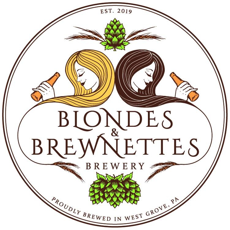 Blondes and Brewnettes Brewing Co logo