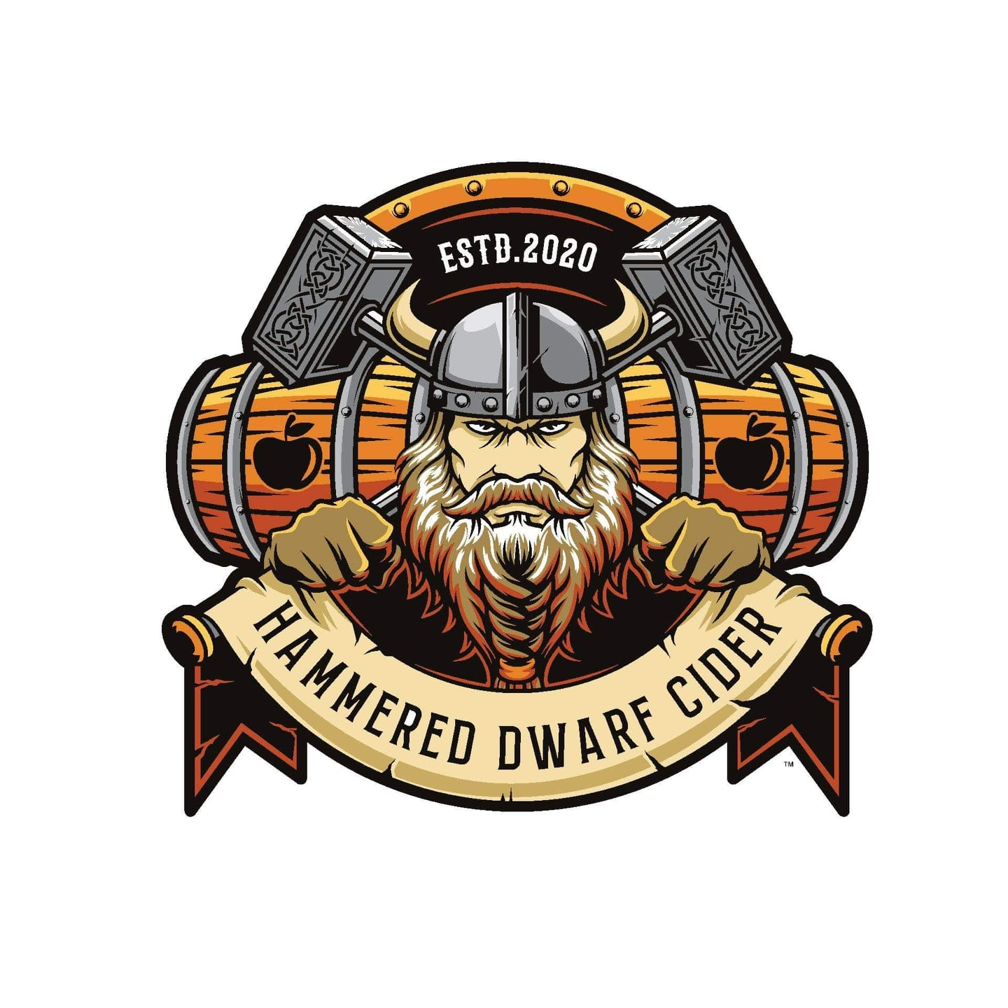 Hammered Dwarf Cider logo