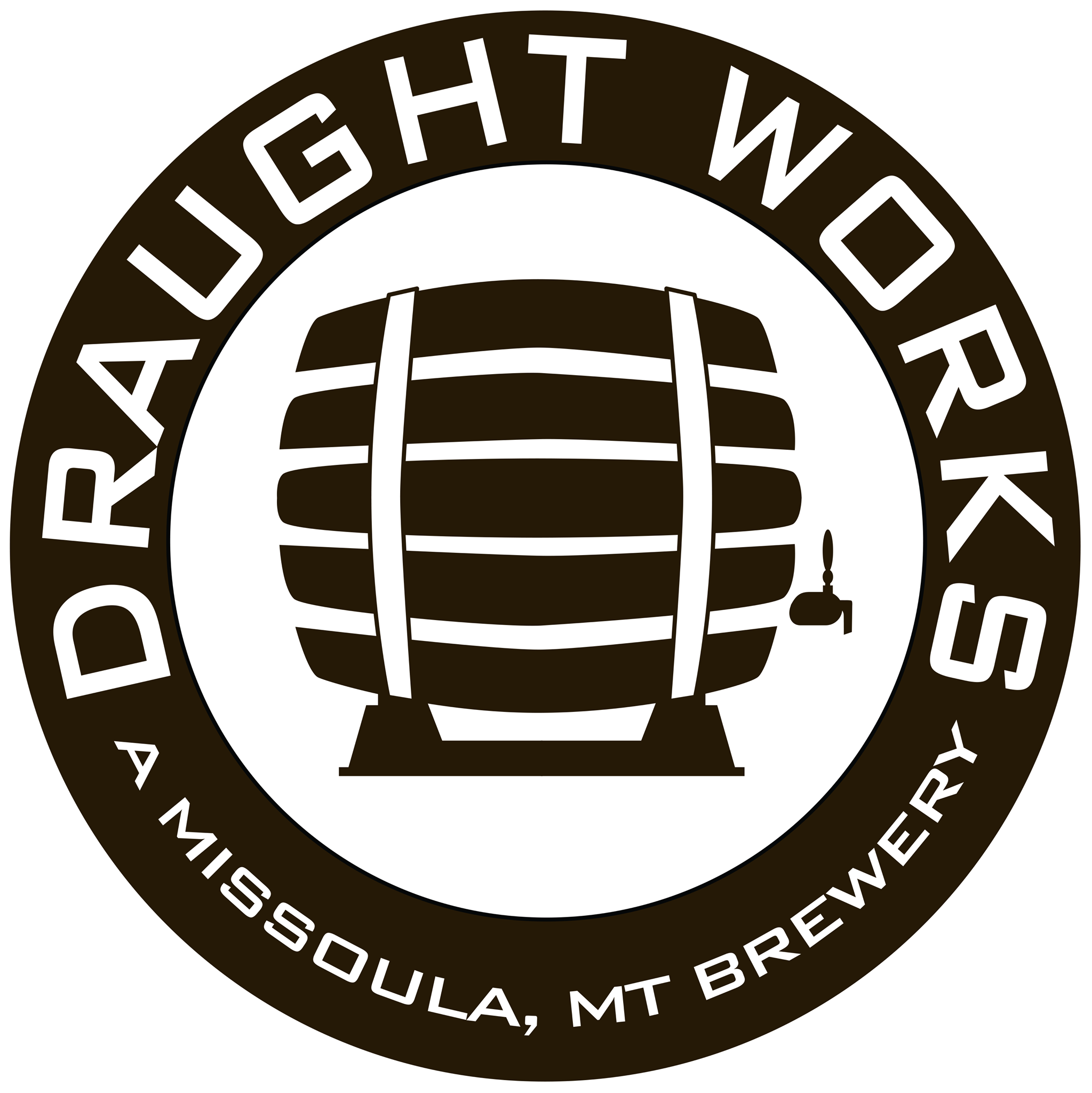 Draught Works Brewing logo