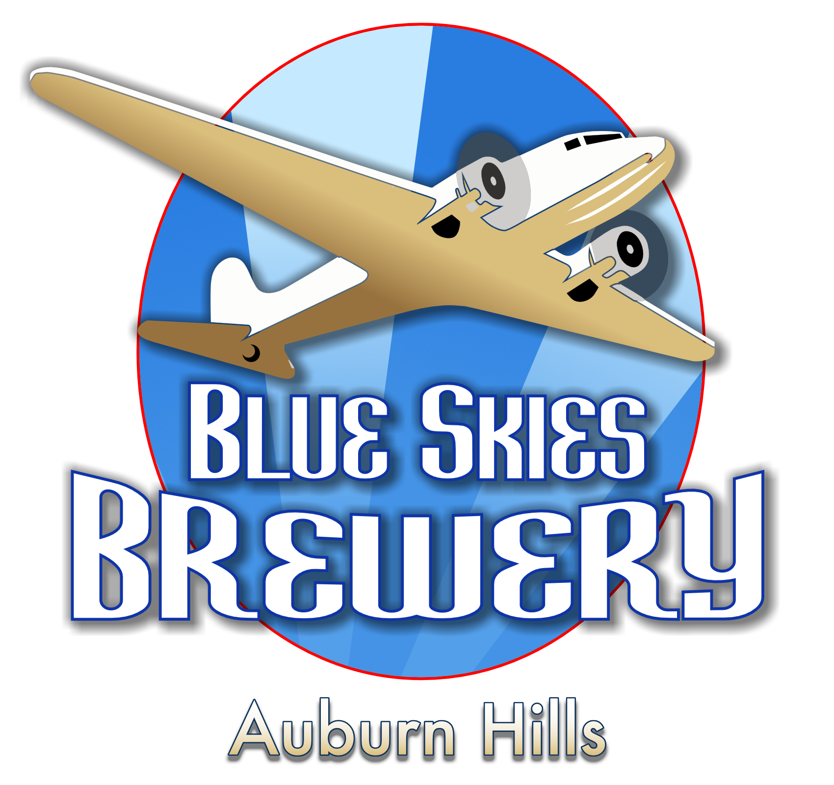 Blue Skies Brewery - Auburn Hills logo