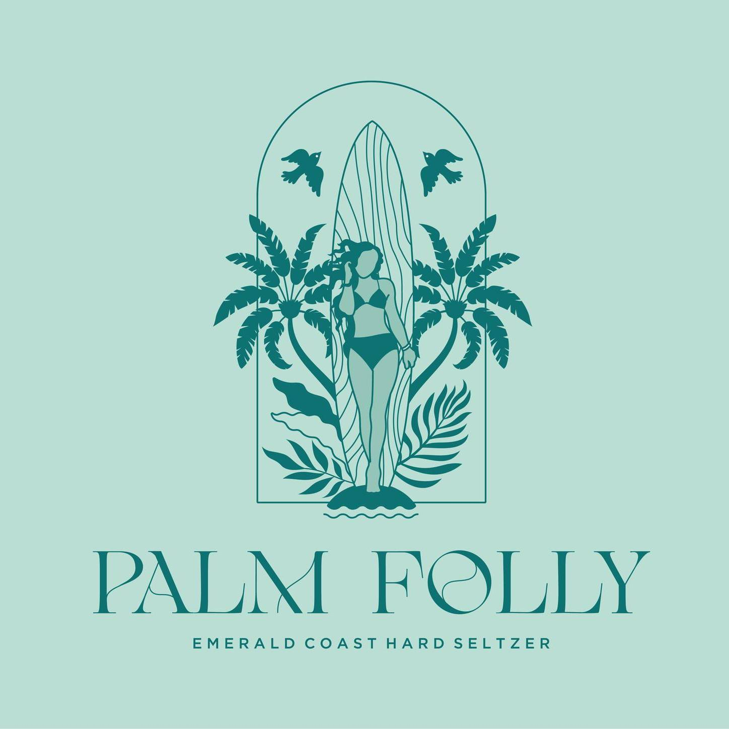 Palm Folly Hard Seltzer logo