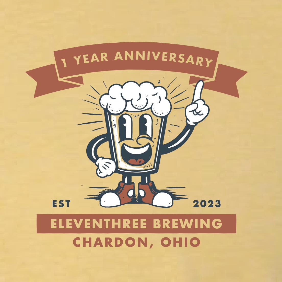 Eleventhree Brewing logo