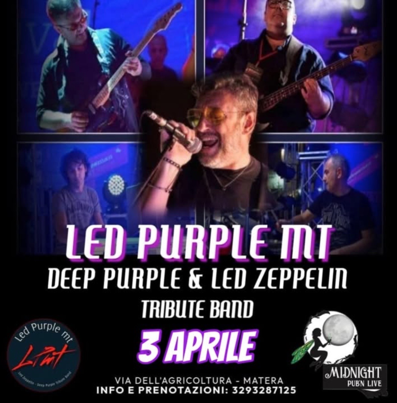 LEDPURPLE - LED ZEPPELIN & DEEP PURPLE TRIBUTE BAND