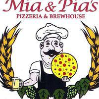 Mia and Pias PizzeriaBrewhouse logo
