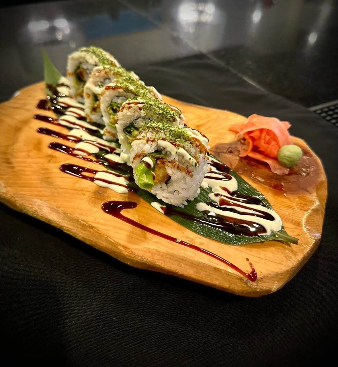 Go out to dinner at Sake Japanese Bistro for savory sushi and classic drinks in Columbia, MO.