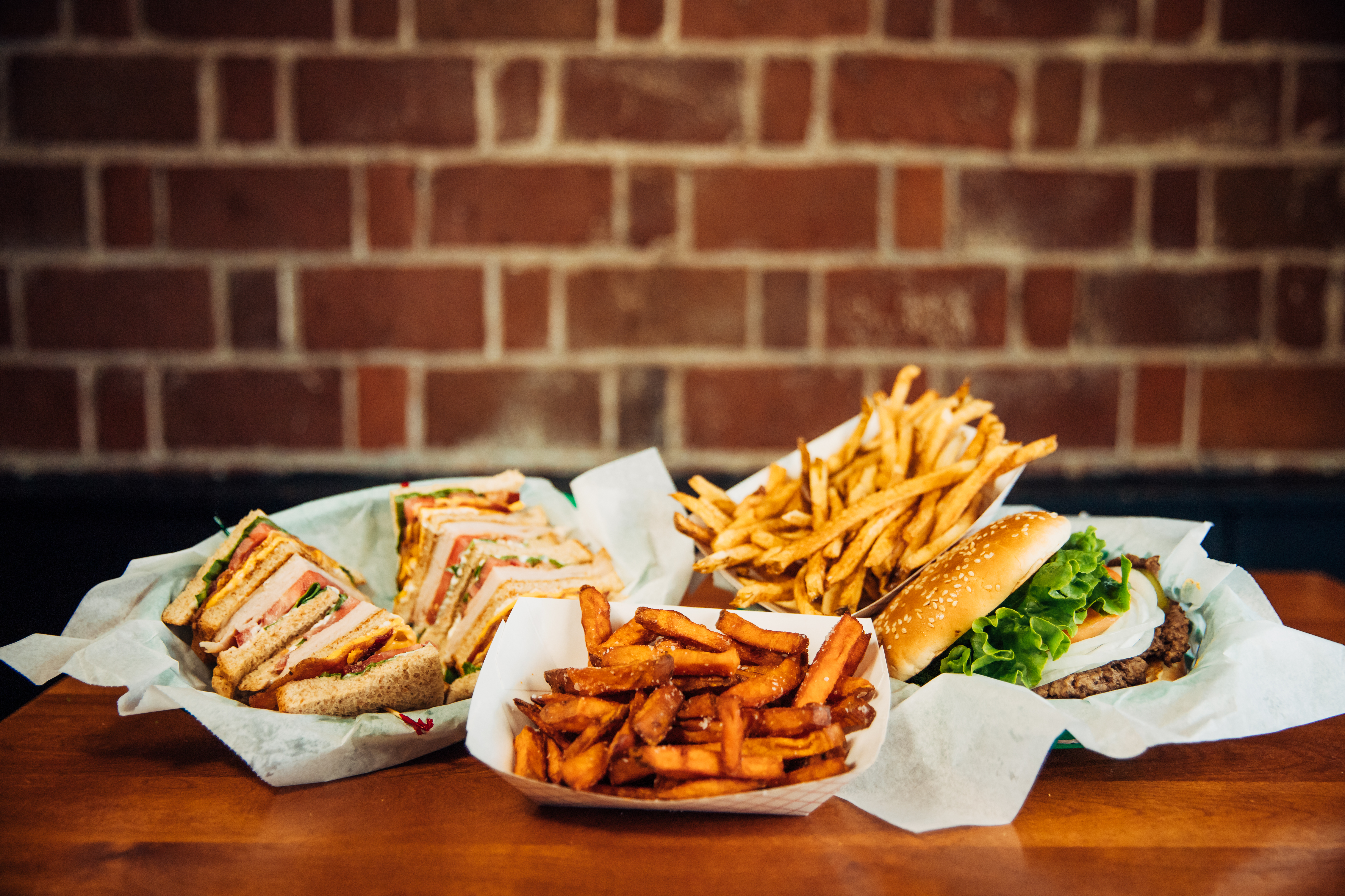 Burgers made to order in Columbia, MO.
