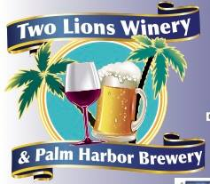 Palm Harbor Brewery / Two Lions Winery logo