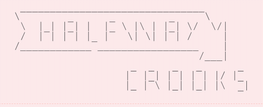 Halfway Crooks Beer logo