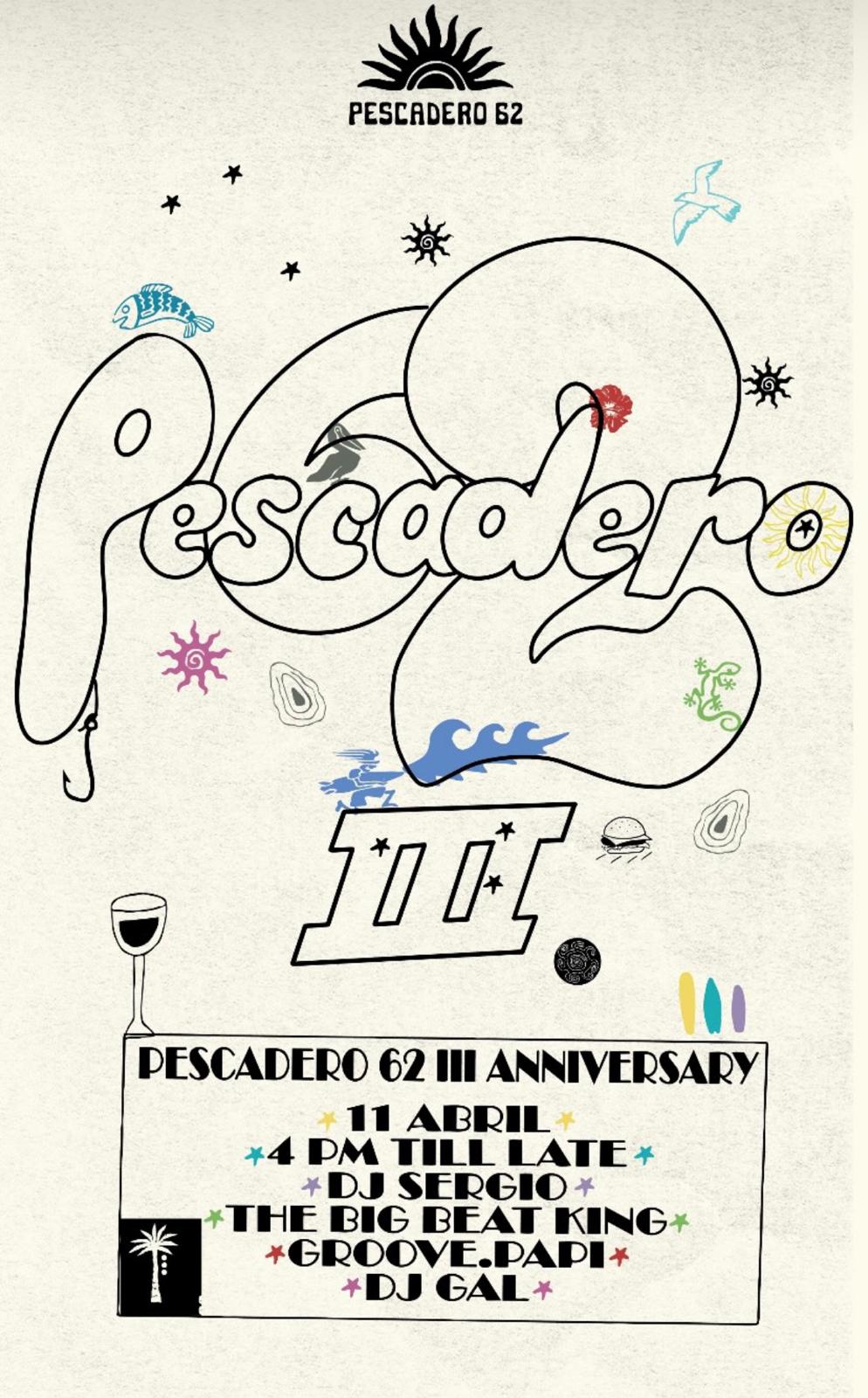 Pescadero 62 III Anniversary