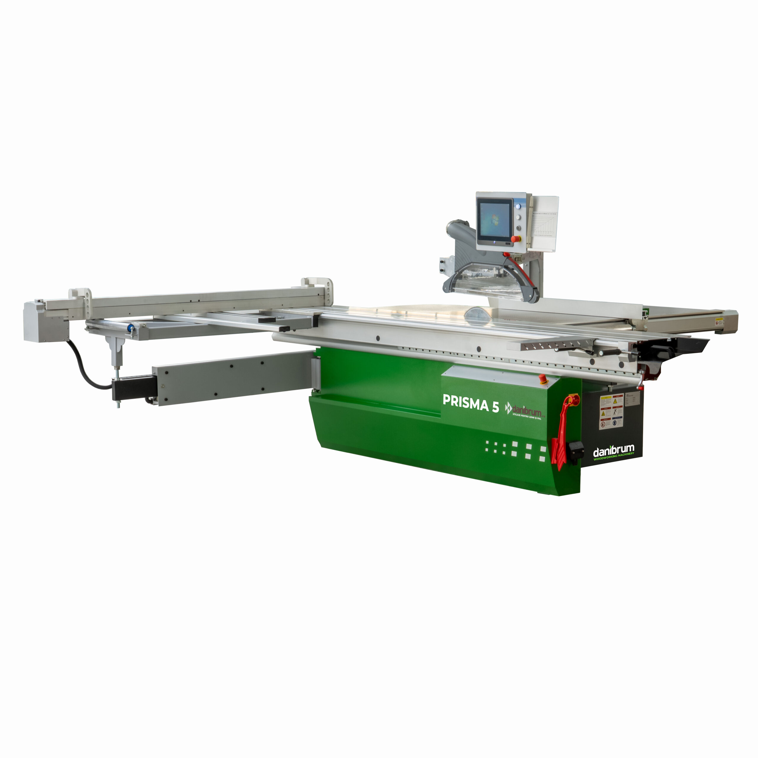 PRISMA 5 Danibrum Circular de formatizat cu masă mobilă cu 5 axe