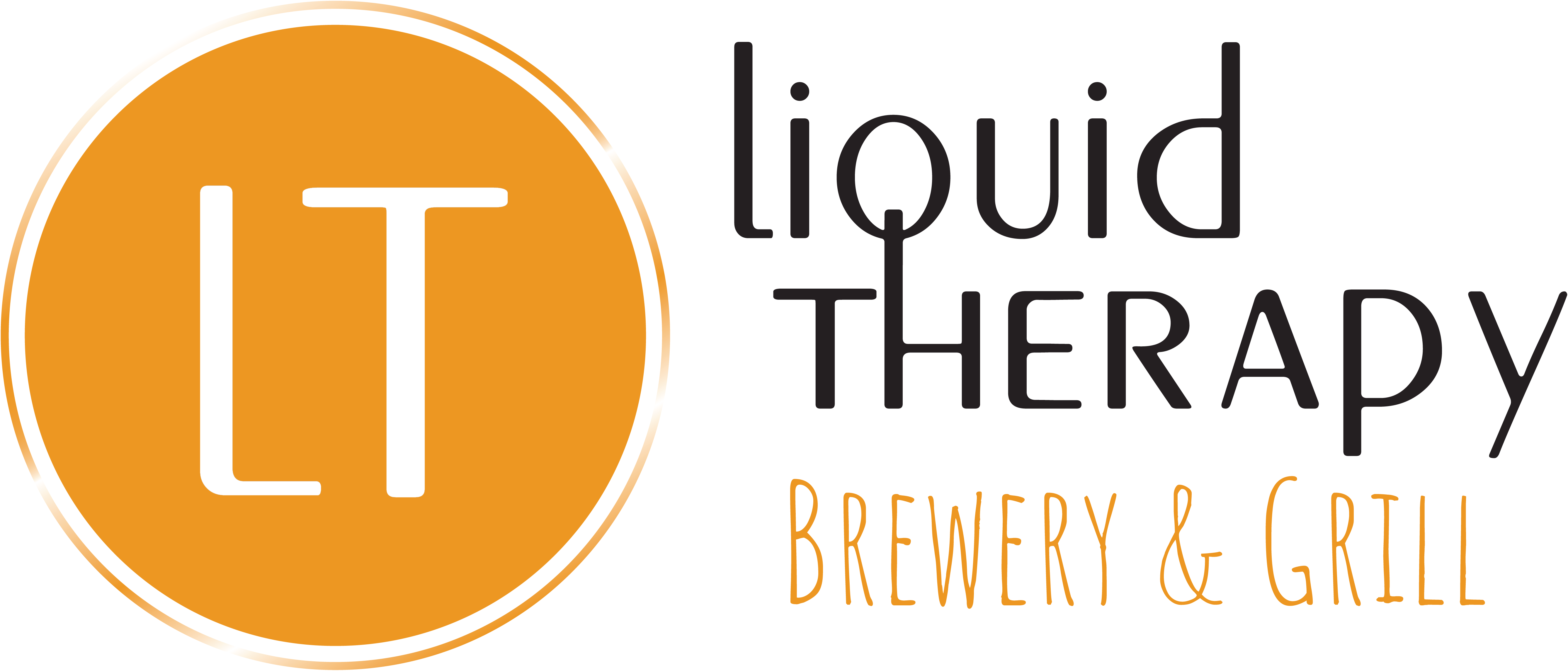 Liquid Therapy Brewery Grill logo