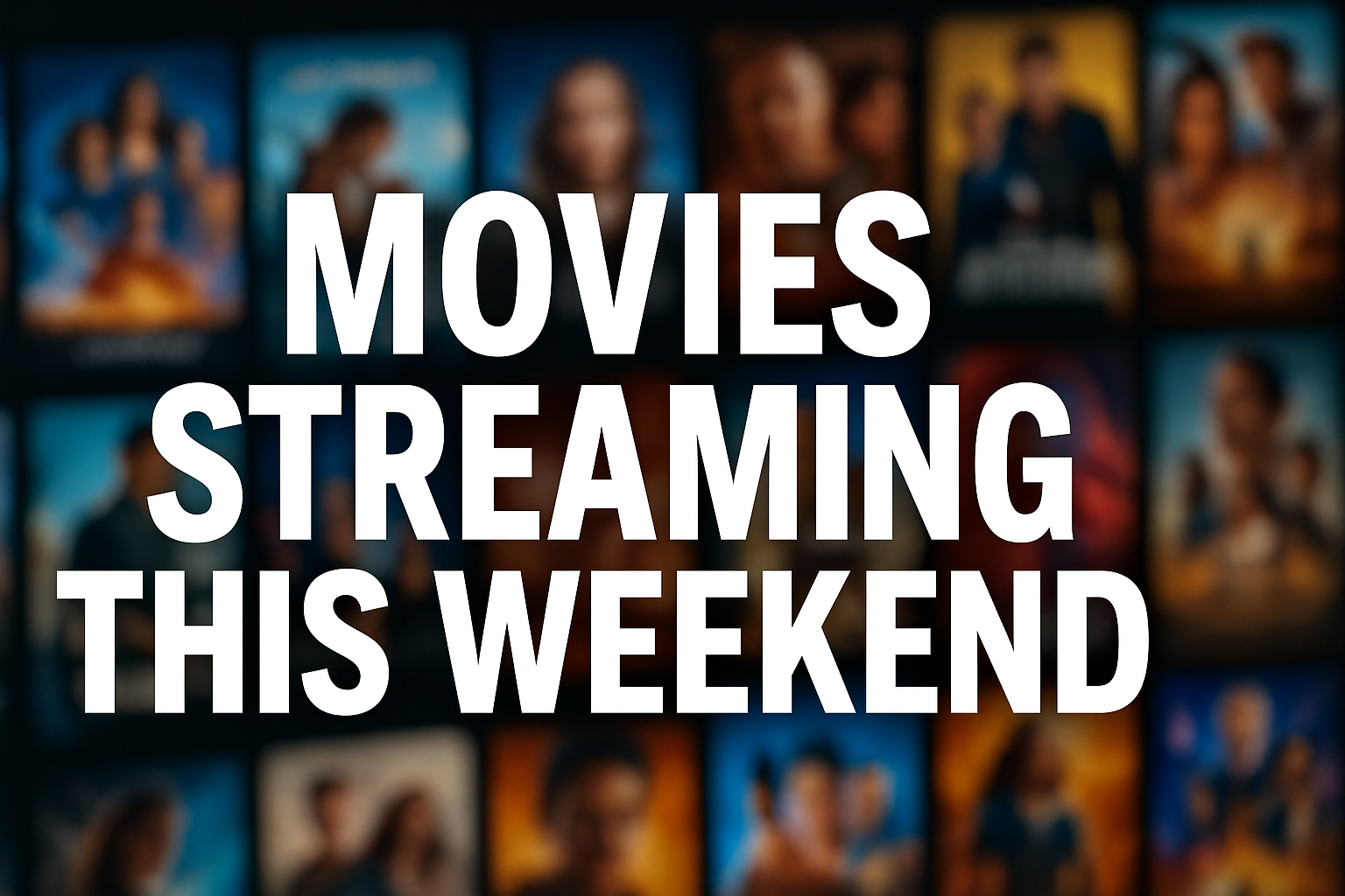 movies streaming this weekend