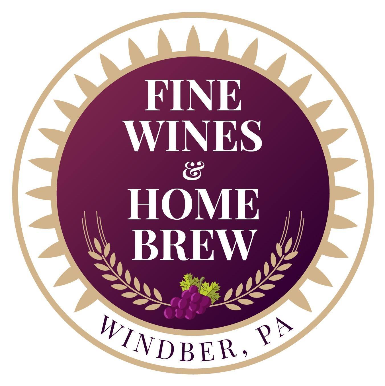 Fine Wines and Home Brew logo